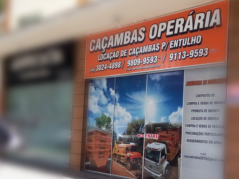 Caçambas Operária